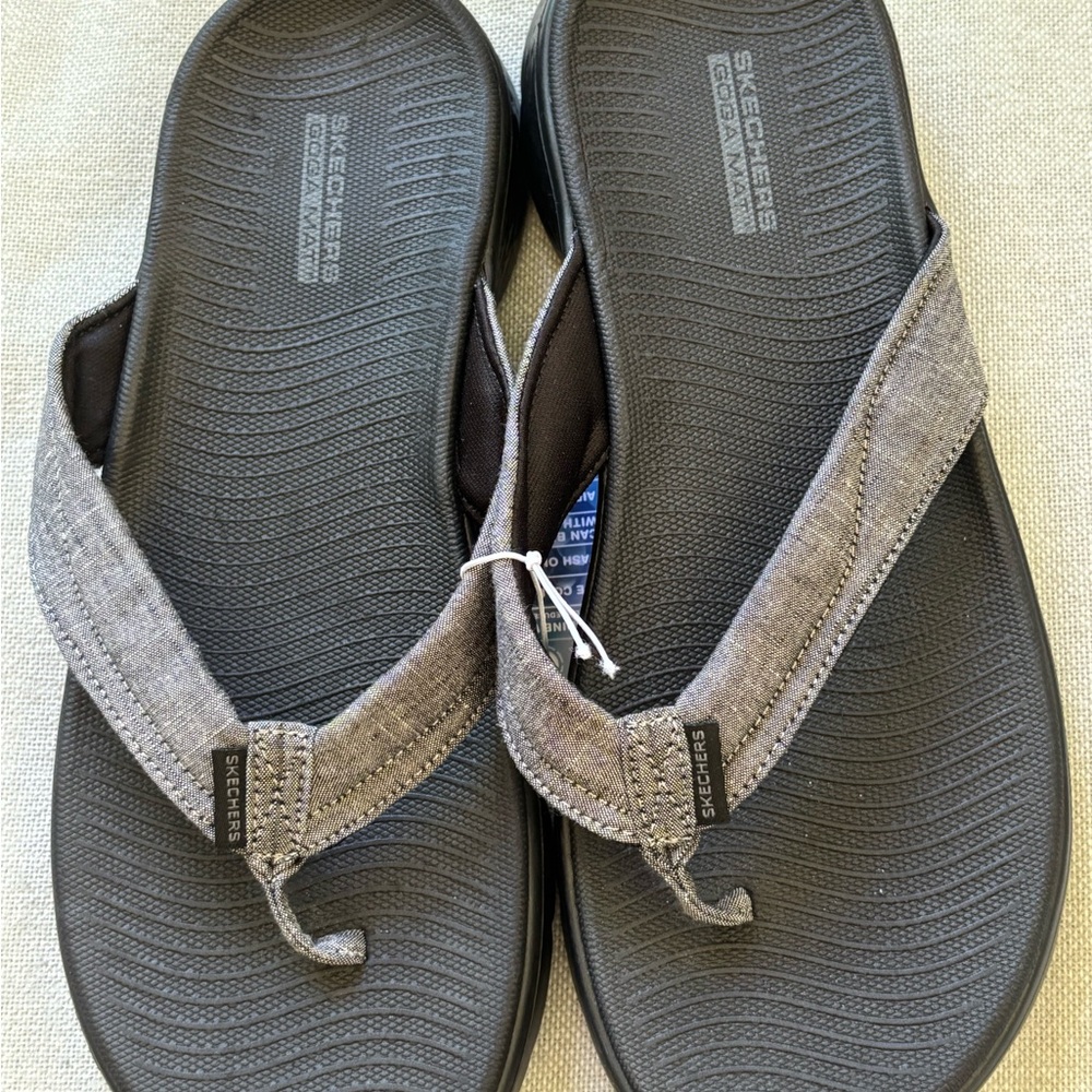 Skechers Women's Easy Care Lightweight Go Walk Flip-Flop